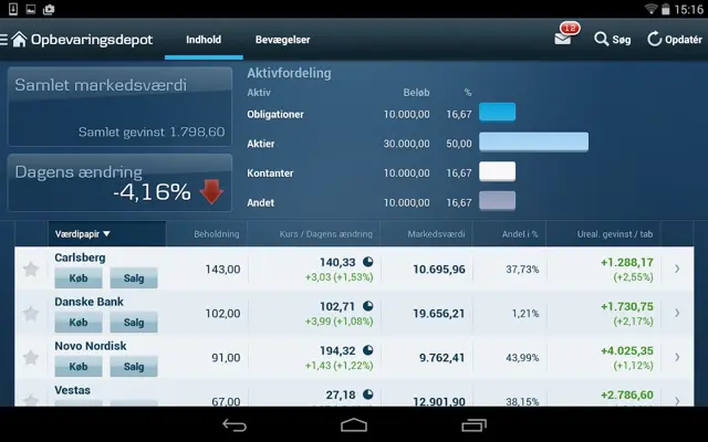 Tabletbank android App screenshot 1